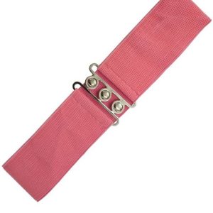 Banned Taillengürtel Sophia Coral Vintage Retro Stretchgürtel