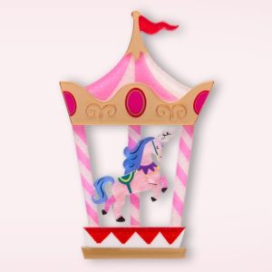 Carousel for One Brosche