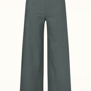 Exklusiv bei Topvintage ~ Sasha Nadelstreifenhose in Hellgrau