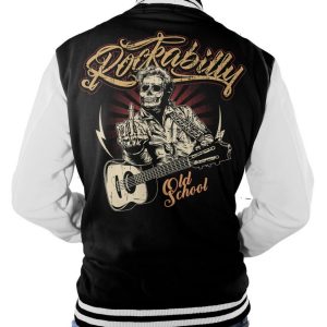 GASOLINE BANDIT® Collegejacke für Rockabilly Rock’n Roll Fans: Old School