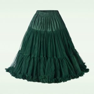 Lola Lifeforms Petticoat in Flaschengrün