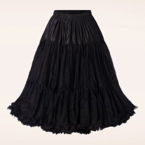 Lola Lifeforms Petticoat in Schwarz